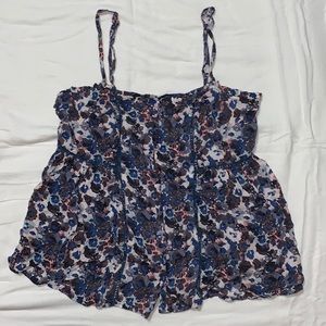American Eagle Babydoll Crop Top XS